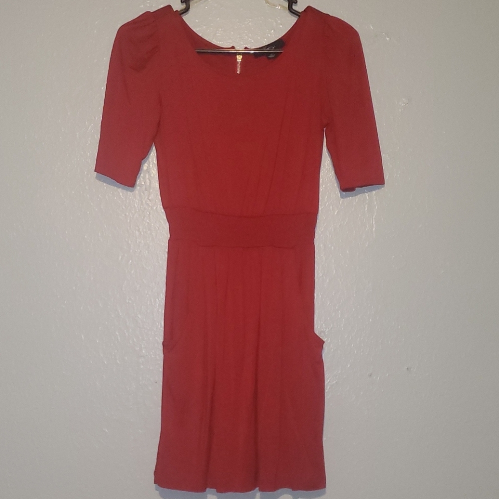 Red Casual Dress